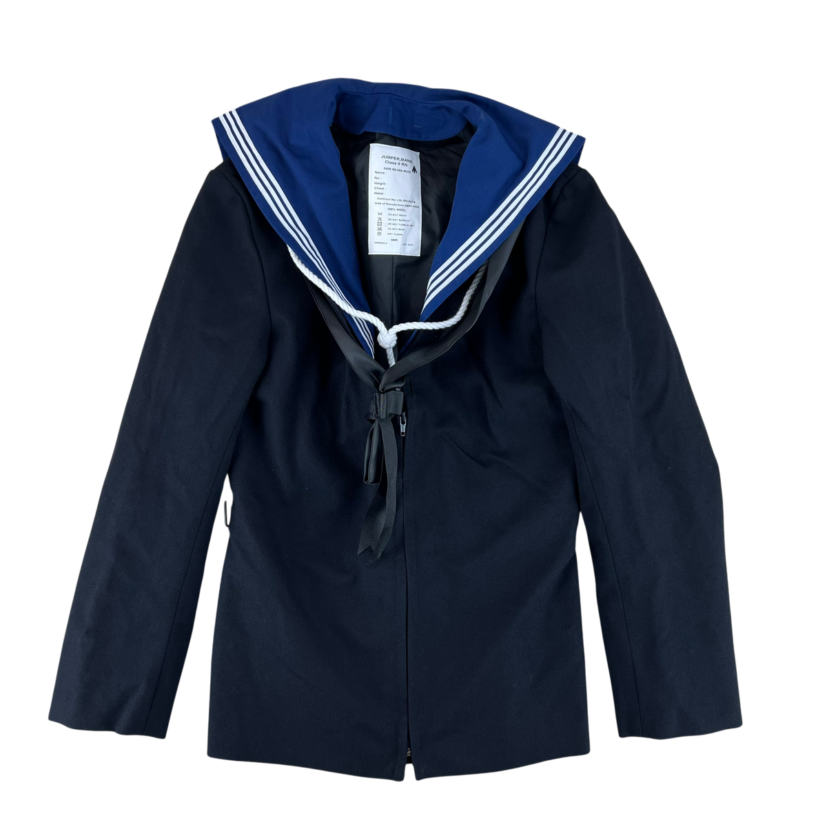 British Royal Navy Class II Jumper Sailor's Top - Medium 96R