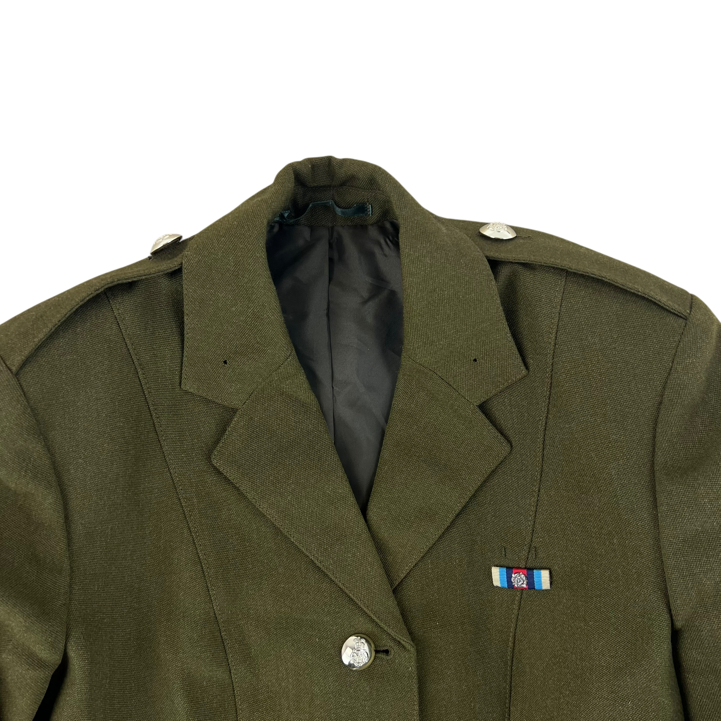 British Army Women's No. 2 Olive Green Dress Jacket - Intelligence Corps - Small 162/84