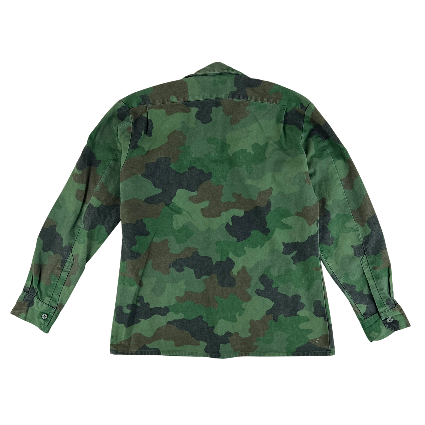 Serbian Army M93 Oak Leaf Camouflage Shirt - Medium