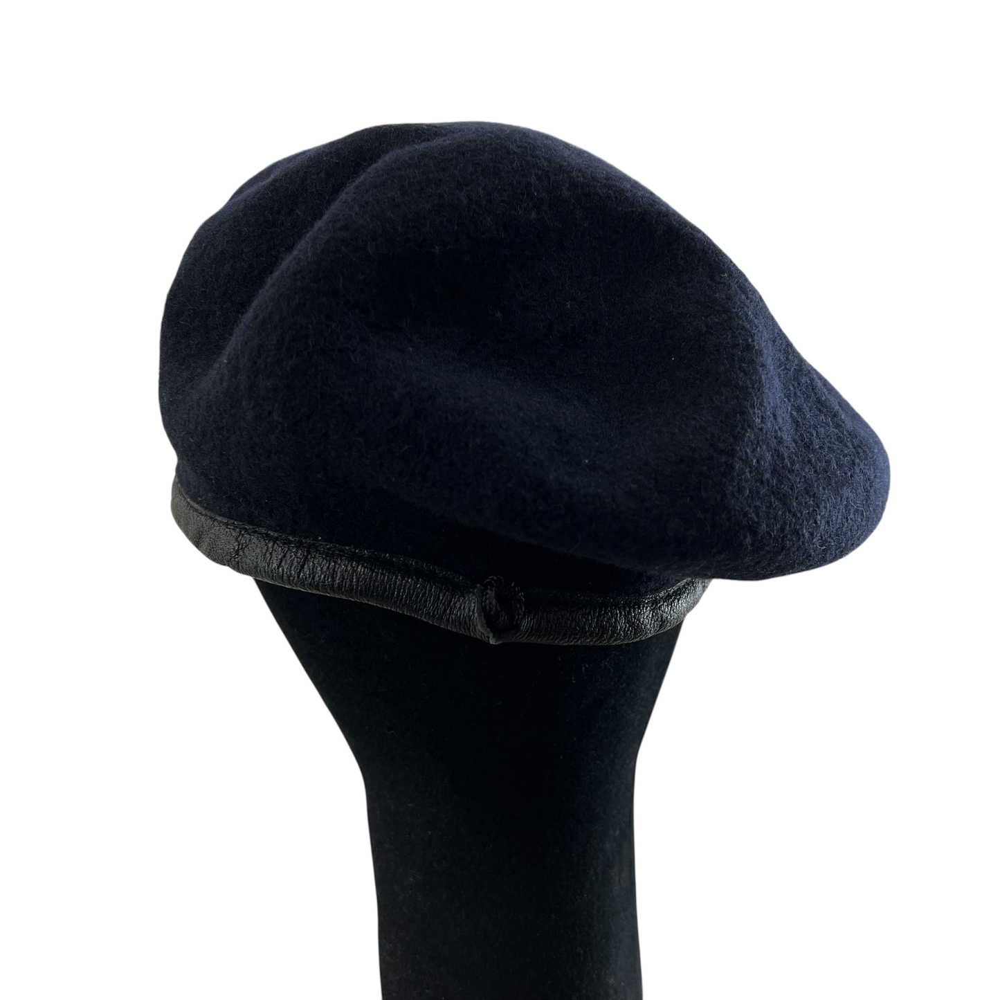 British Royal Navy Beret w/ Officer's Badge - Large 60cm