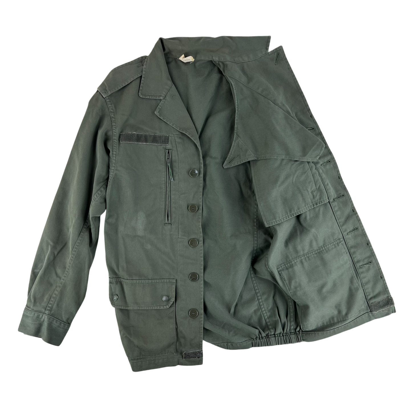 French Army F1 Olive Green Lightweight Jacket - Small