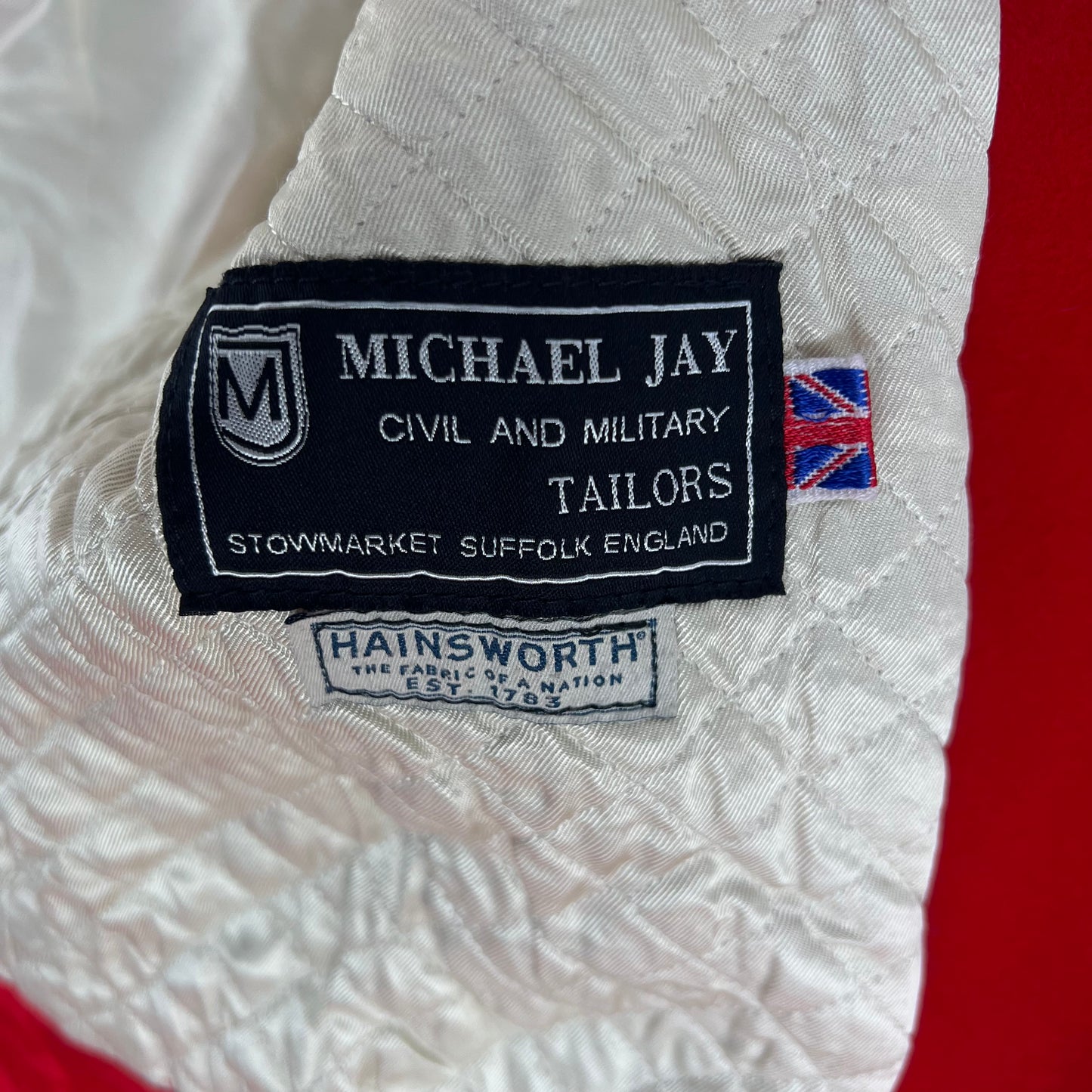 British Army Red Tunic Jacket - Queen's Division Minden Band - Medium