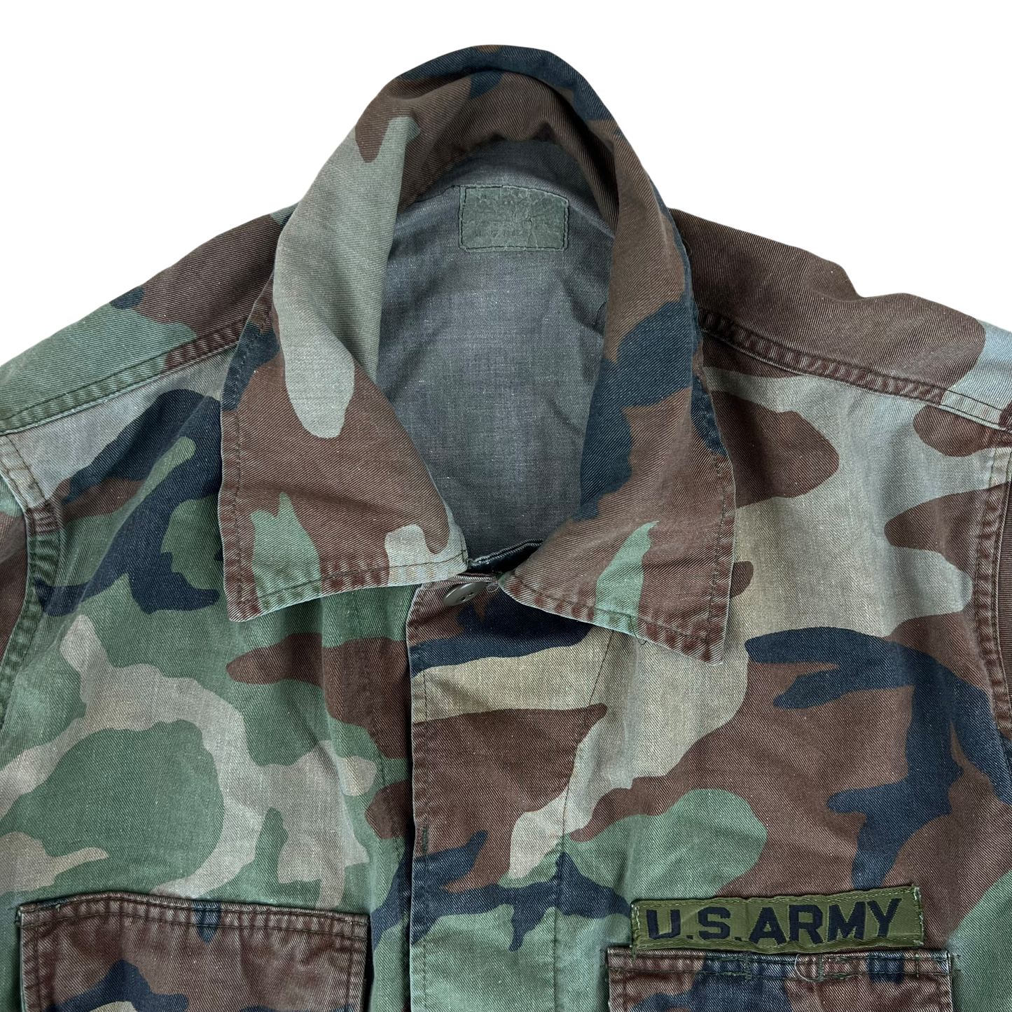 US Army M81 Woodland Camouflage BDU Combat Jacket - Medium