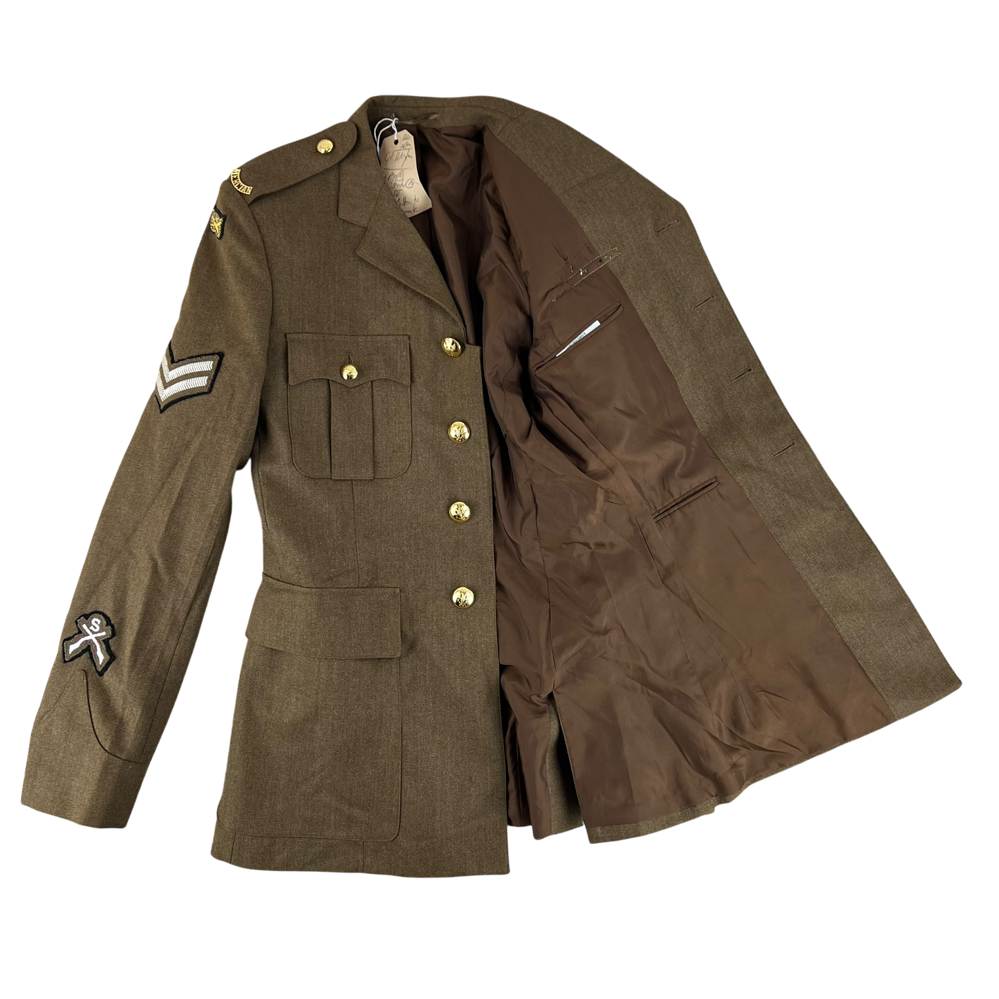 British Army No. 2 FAD Dress Jacket - Mercian Regiment - Medium 188/100