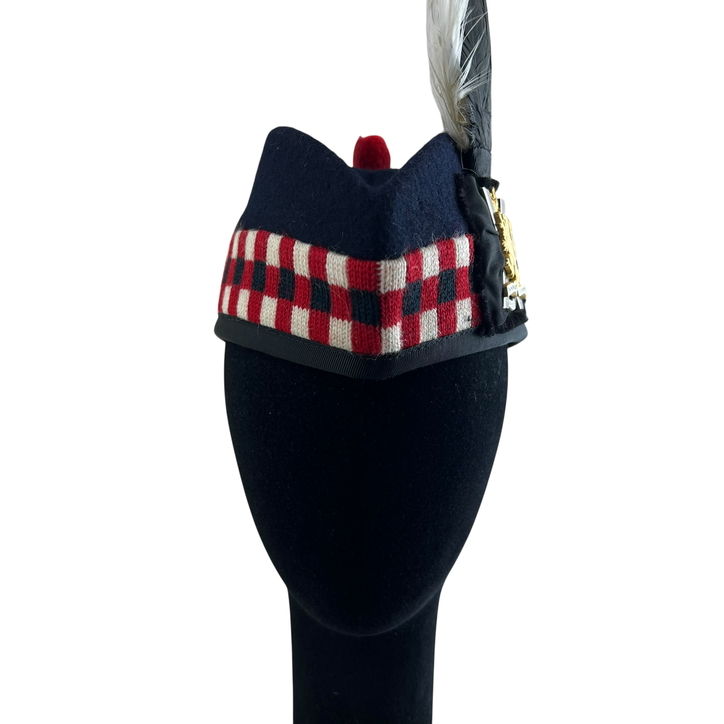 British Army Glengarry w/ Badge & Plume - Royal Regiment of Scotland - Small 56cm