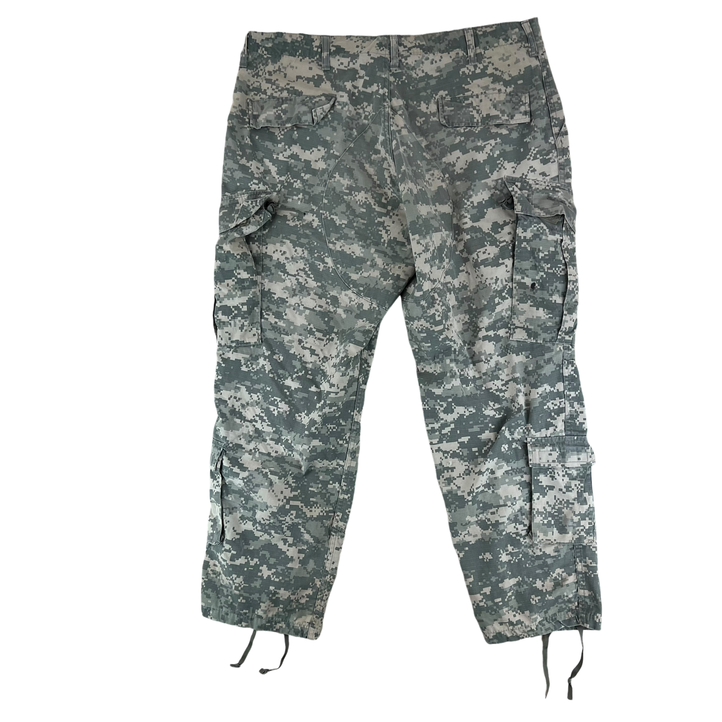 US Army UCP Pixel Camo ACU BDU Ripstop Combat Trousers - W38 L30