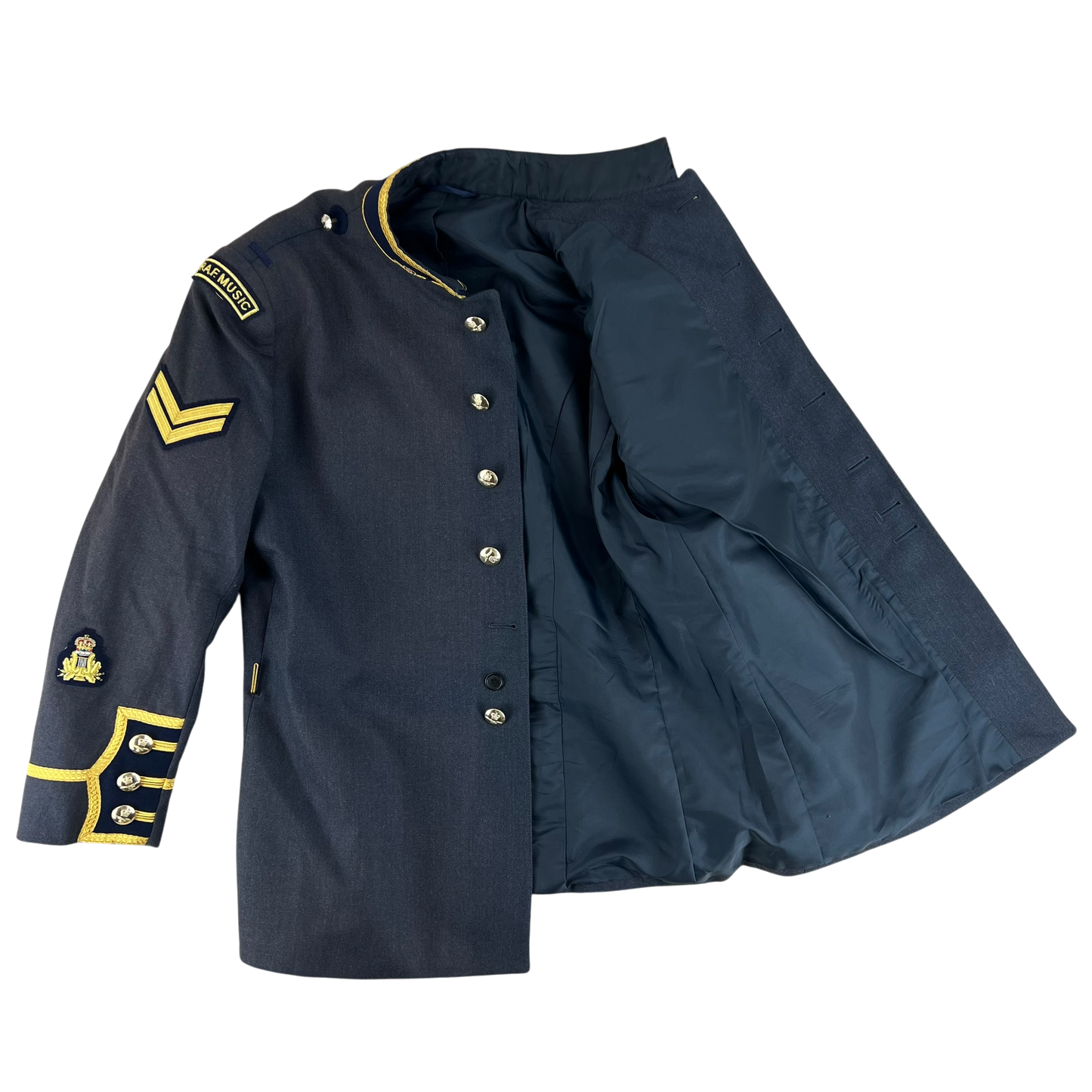 British Royal Air Force No 9 Musician's Dress Jacket - X Large
