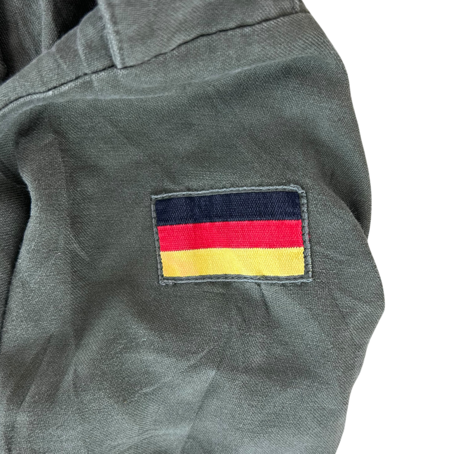 German Army Olive Green Long Sleeve Field Shirt - Medium 39/40