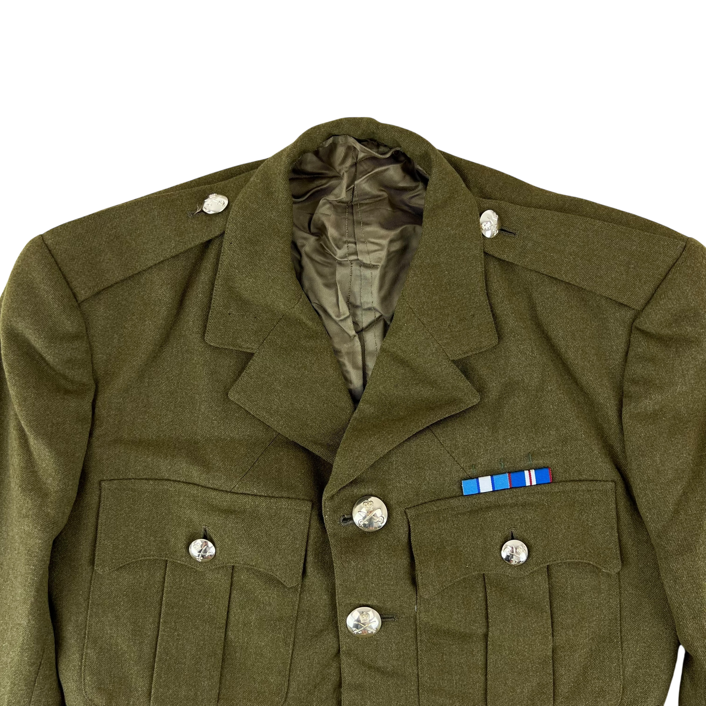 British Army 1980 Pattern No. 2 Olive Green Dress Jacket - RAPTC - Medium