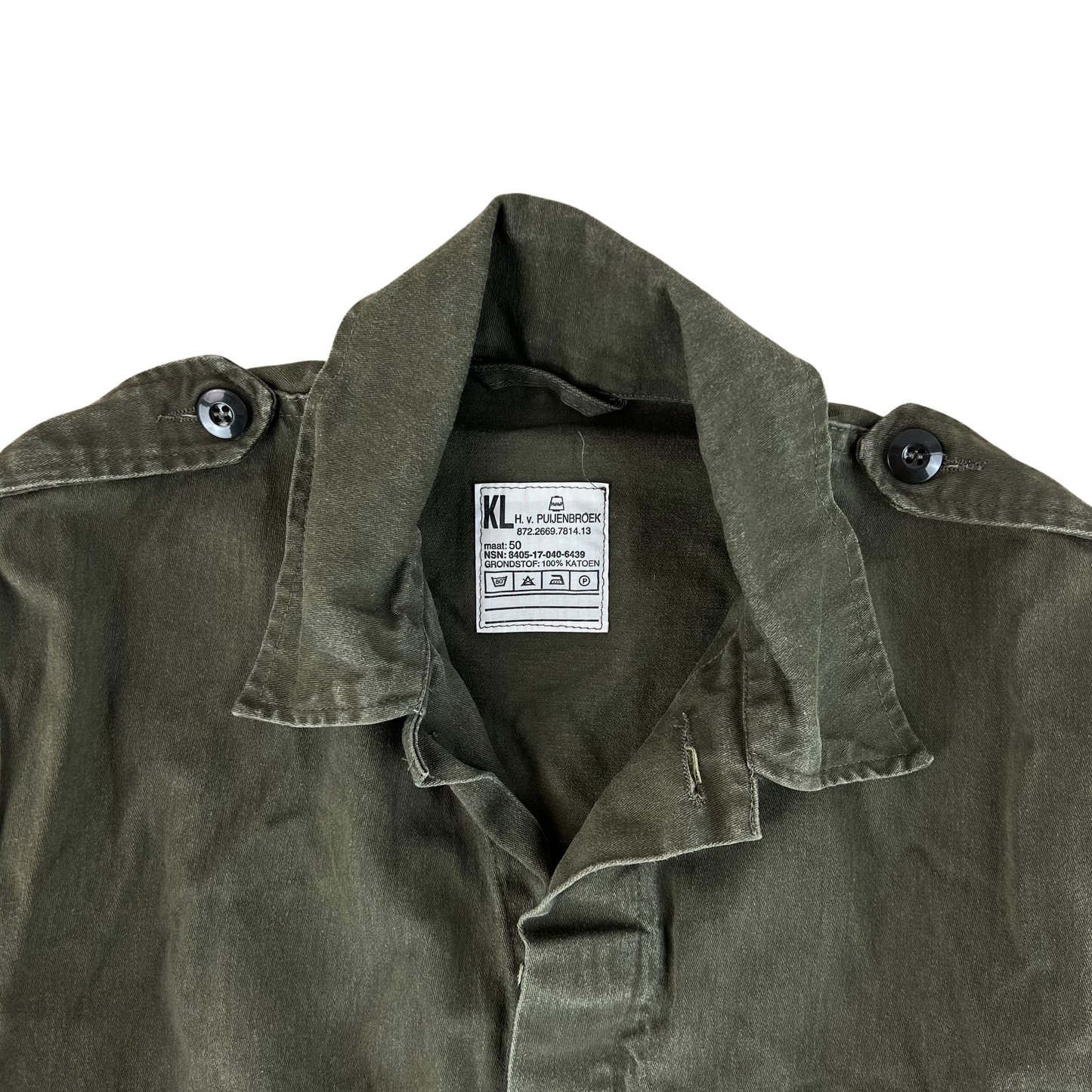 Dutch Army Olive Drab Coveralls - Large