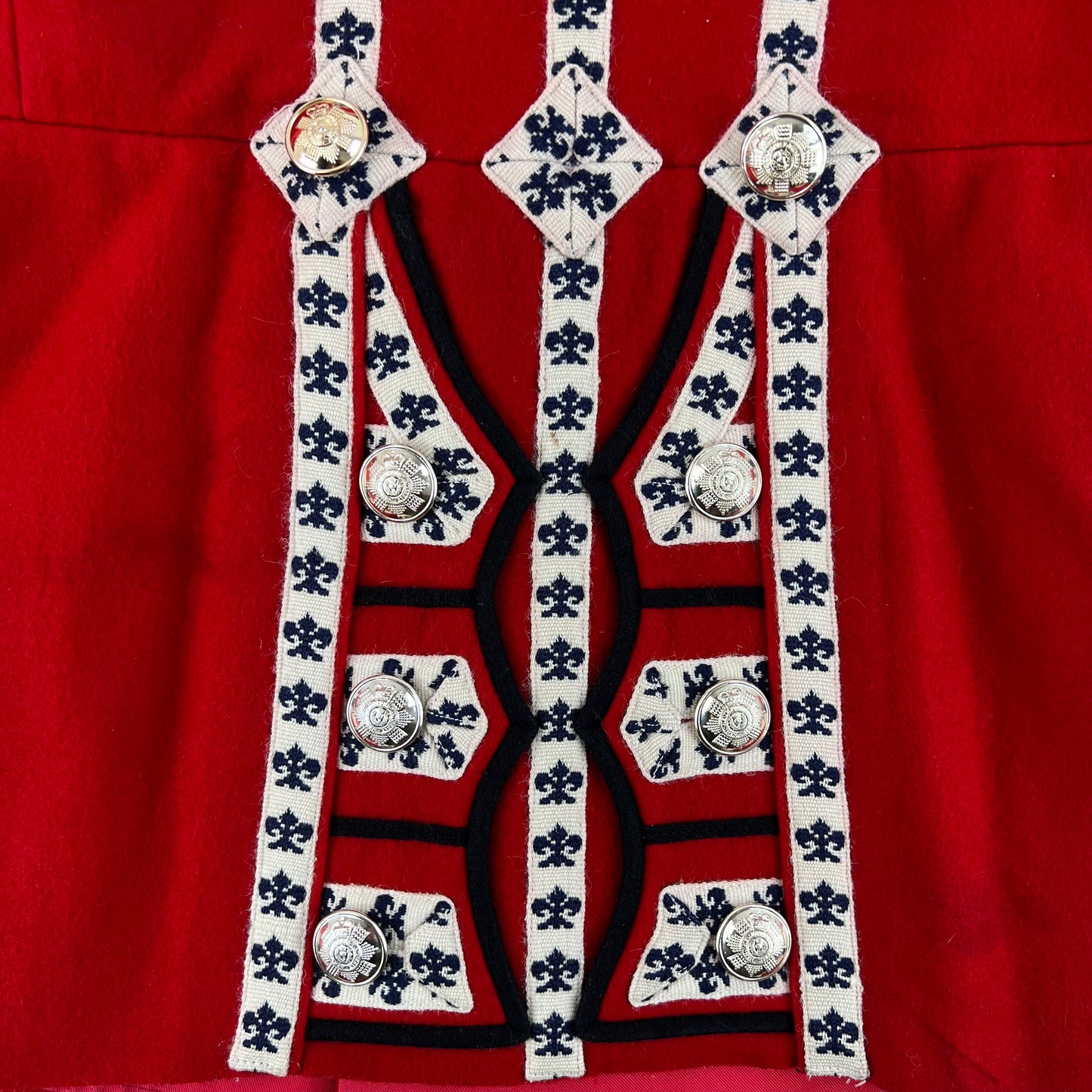 British Army Footguard's Drummer Band Tunic - Scots Guards