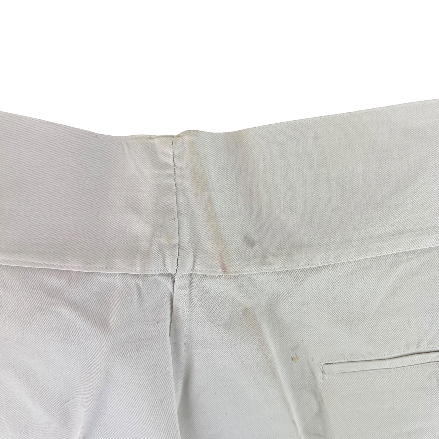 British Merchant Navy 50s Tropical White Shorts - W40
