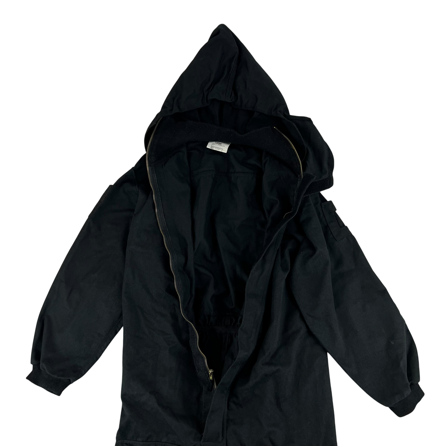 British Army Assault Suit Coverall Black - Large