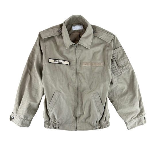 Romanian Army Tan Ripstop Blouson Jacket - Large