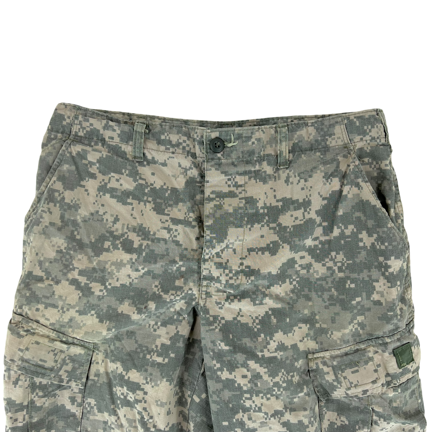 US Army UCP Pixel Camo ACU BDU Ripstop Combat Trousers - W35 L31