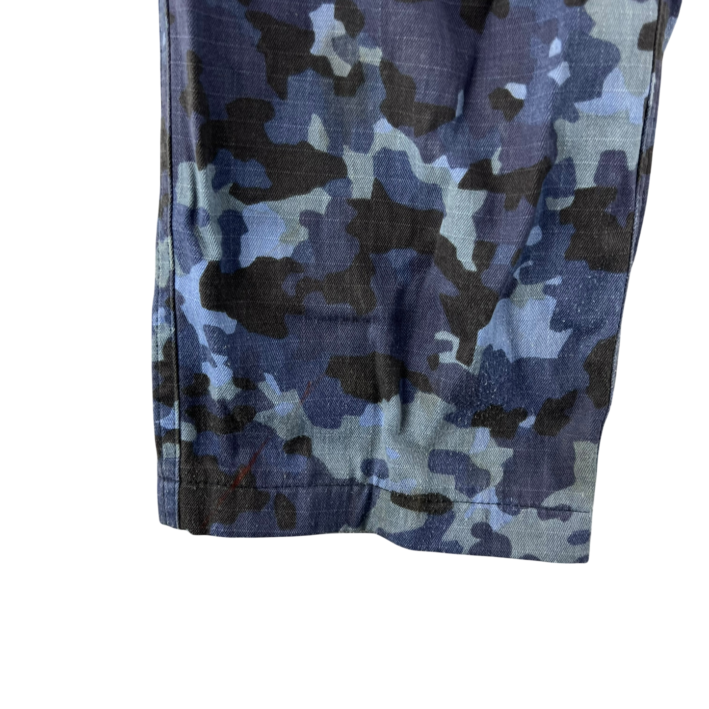 Romanian Navy M2017 Blue Camouflage Ripstop Trousers - W32 L29.5
