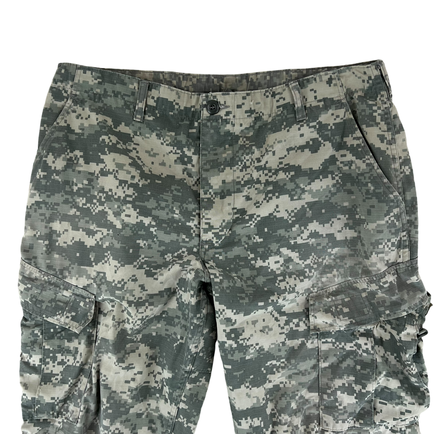 US Army UCP Pixel Camo ACU BDU Ripstop Combat Trousers - W38 L30