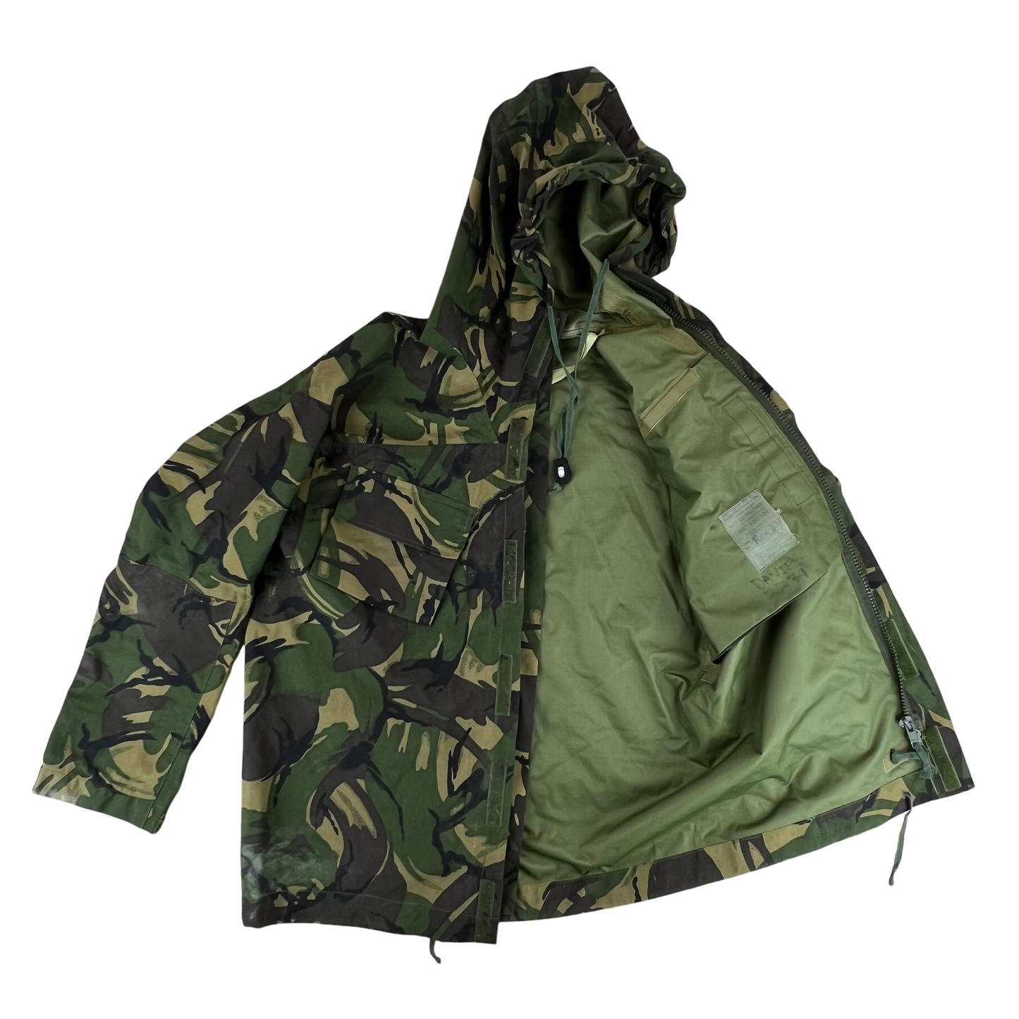 British Army S95 DPM Camo MVP Liner Hooded Smock Jacket - Large 180/104 - G2