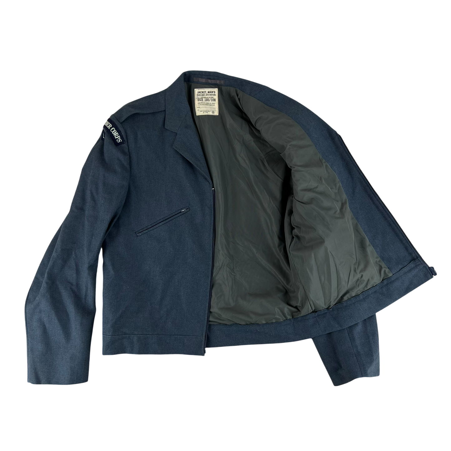 British Air Force RAF 72 Pattern GP Jacket - Royal Observer Corps - Large 180/108