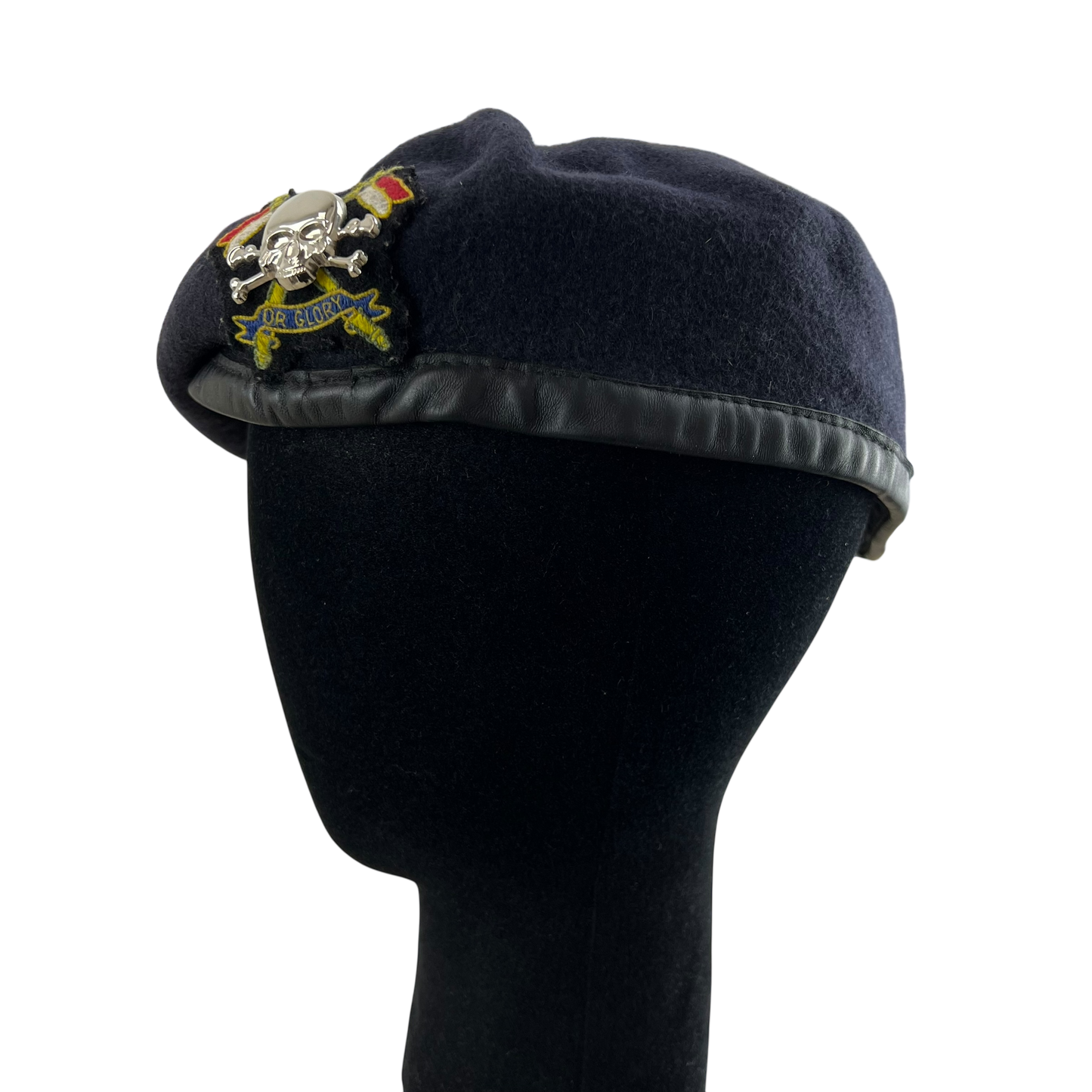 British Army Beret w/ Badge - Royal Lancers - Large