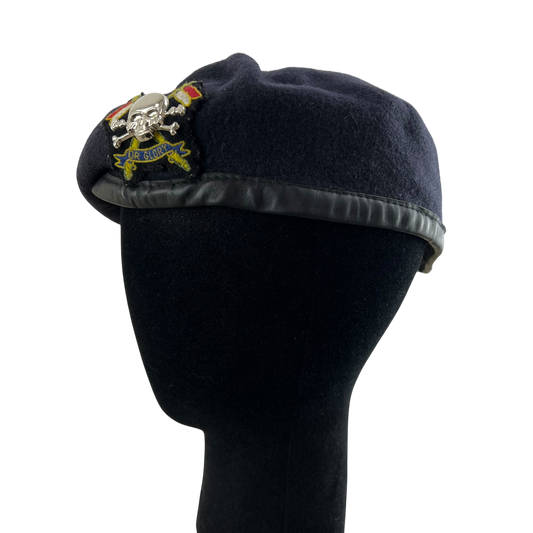 British Army Beret w/ Badge - Royal Lancers - Large