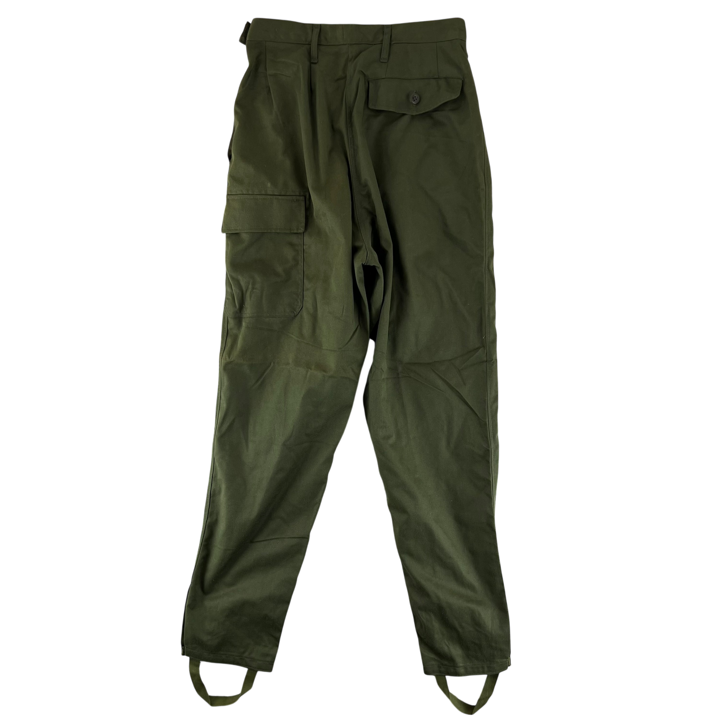 Czechoslovak Army M85 Women's Olive Green Trousers - W28 L30.5