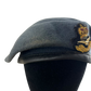 British RAF Beret w/ Officer's Badge - Large