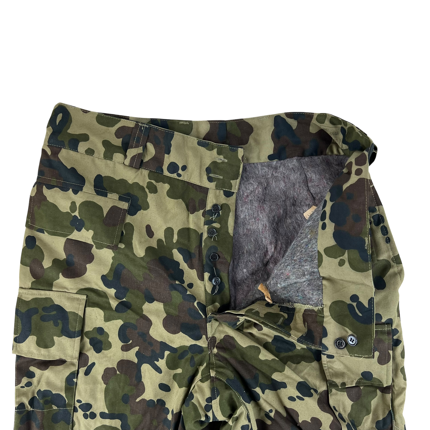 Romanian Army M1994 Fleck Camouflage Cold Weather Trousers - W40 L27