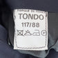French Navy Gabardine Trenchcoat w/ Fur Liner - Medium