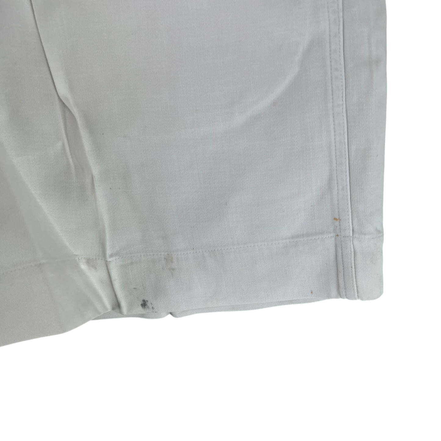British Merchant Navy 50s Tropical White Shorts - W42