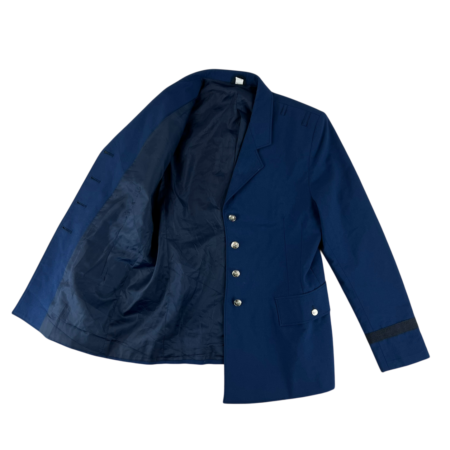 US Air Force Women's Blue Serge Service Dress Jacket - Medium 16L