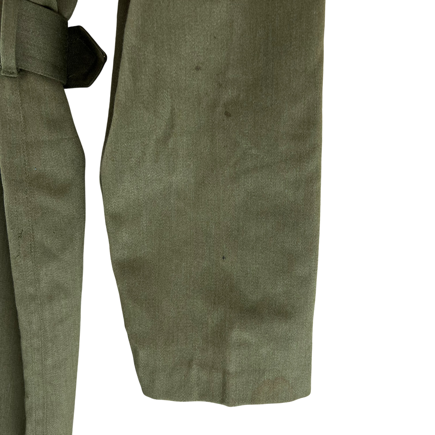Spanish Army 80s Green Trenchcoat -