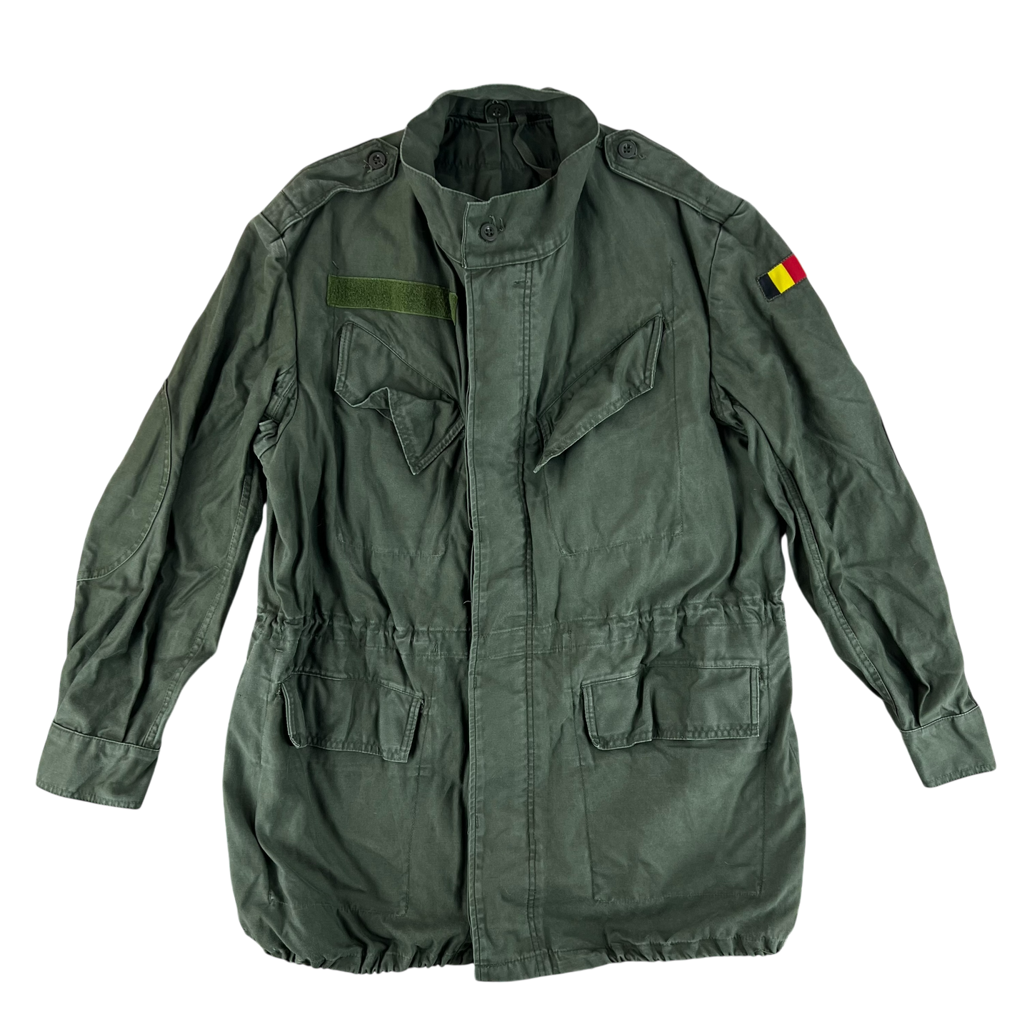 Belgian Army M88 Olive Green Field Jacket - Large