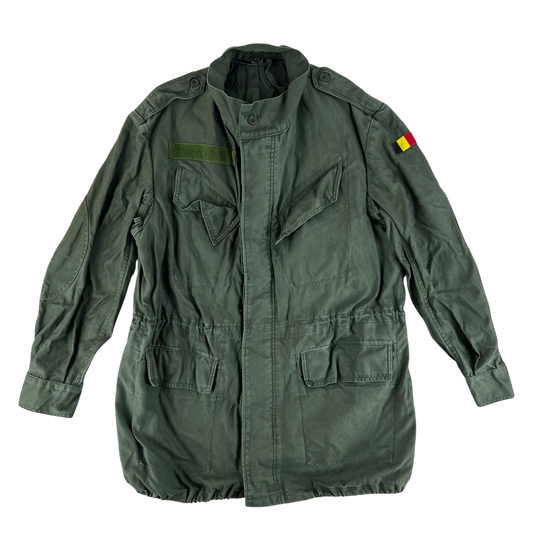 Belgian Army M88 Olive Green Field Jacket - Large