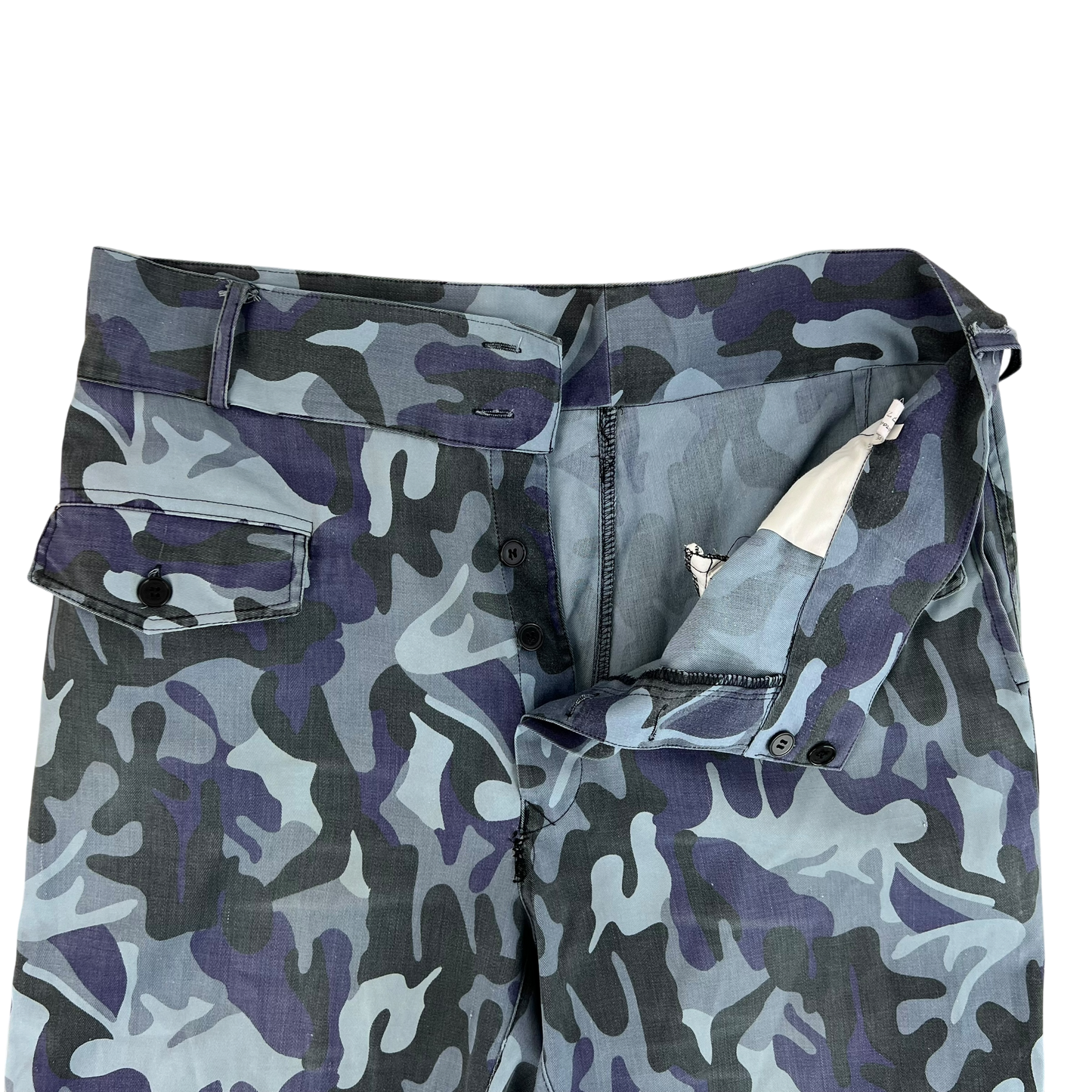 Romanian Army / Police M1990 Blue Leaf Camouflage Trousers - W38 L30