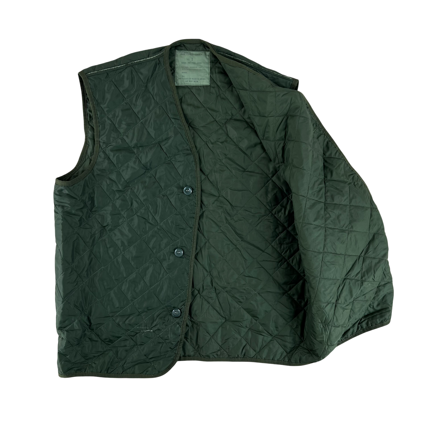 British Army Cold Weather Jacket Gilet Liner - Large SIZE 2