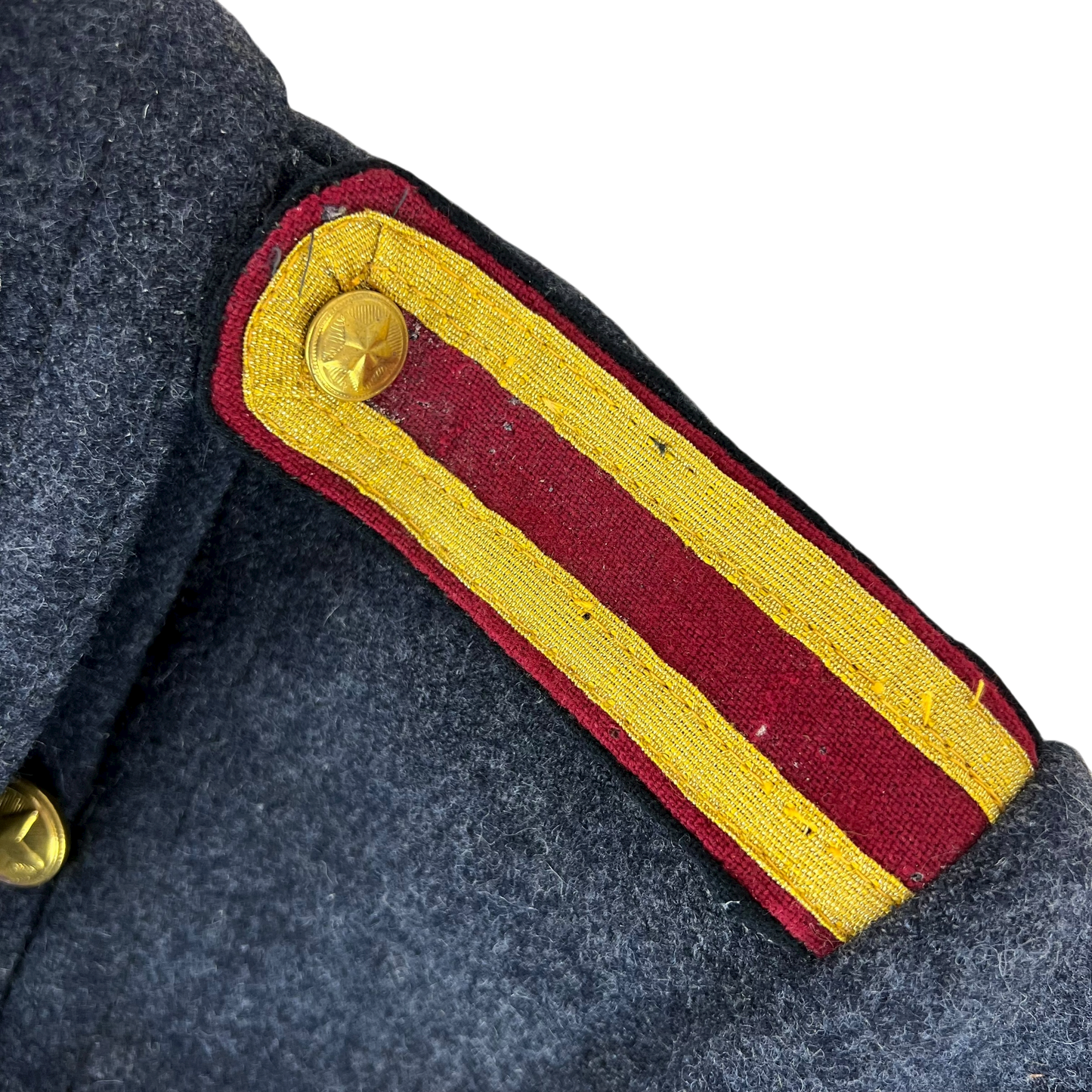 Bulgarian People's Army Officer's Grey Wool Greatcoat - Small