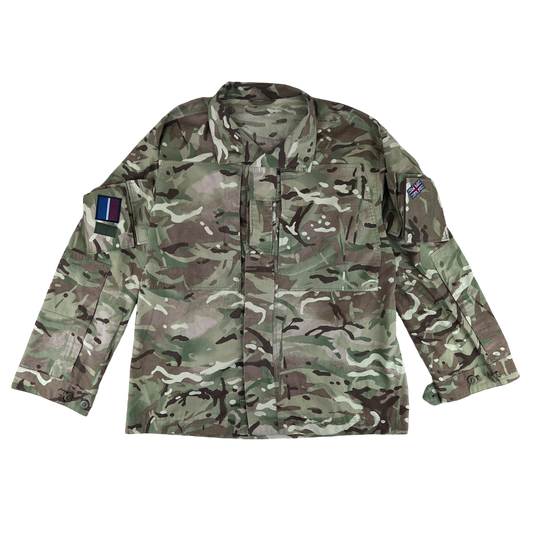 British Army MTP Camouflage Warm Weather Combat Jacket - Large 180/112