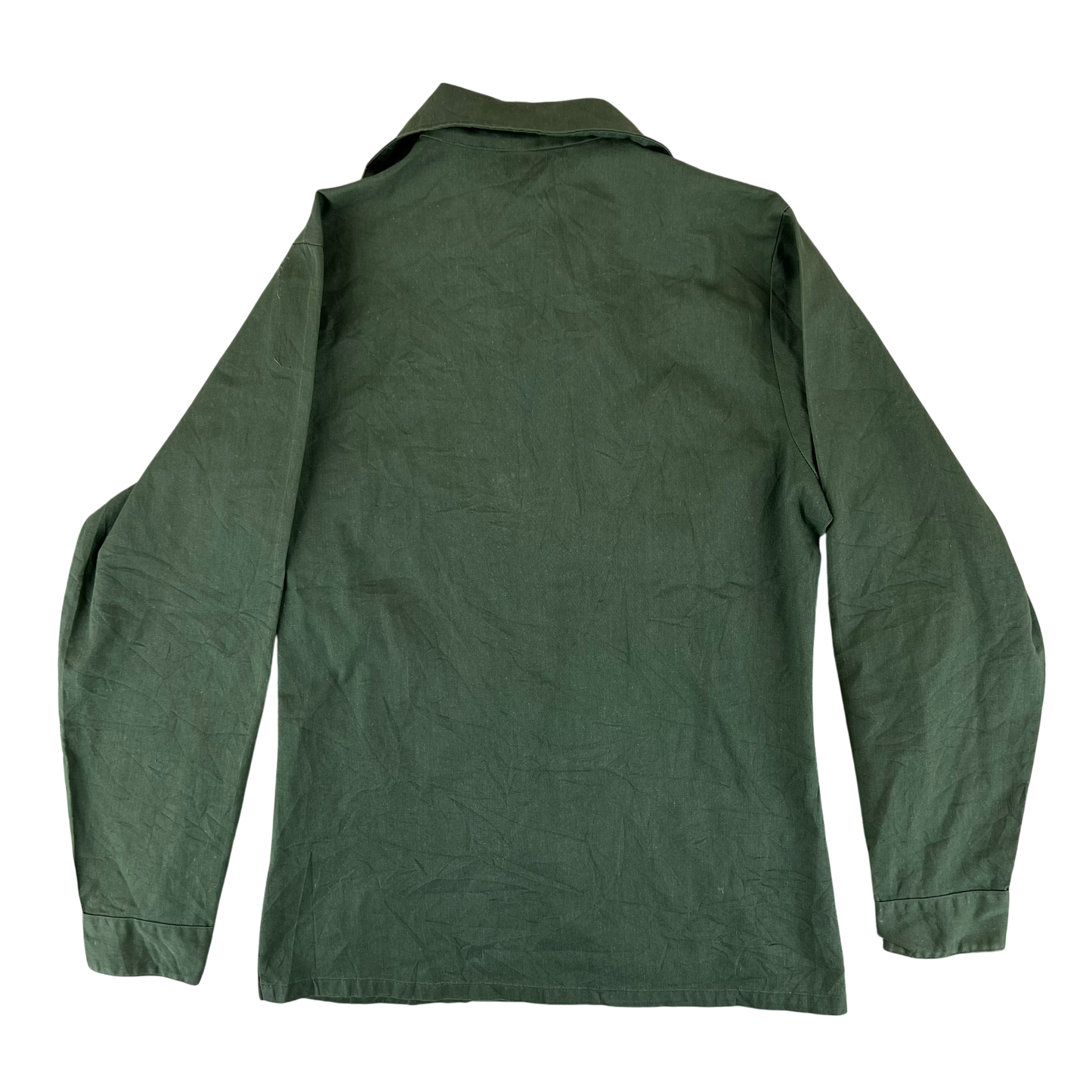 US Army Olive Green Long Sleeve Shirt - Small