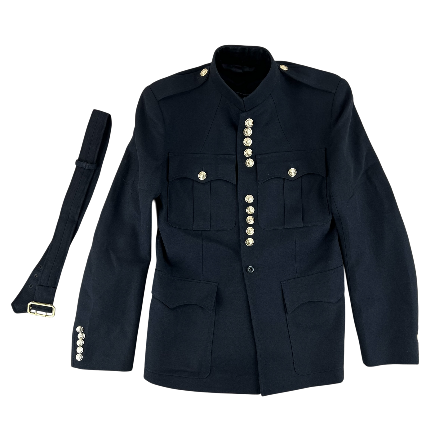 British Army No. 1 Dress Jacket w/ Belt - Welsh Guards - Small