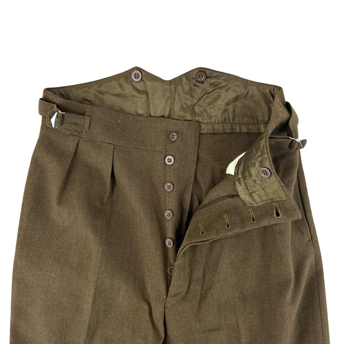 British Army Brown Service Dress Trousers - W33 L31.5