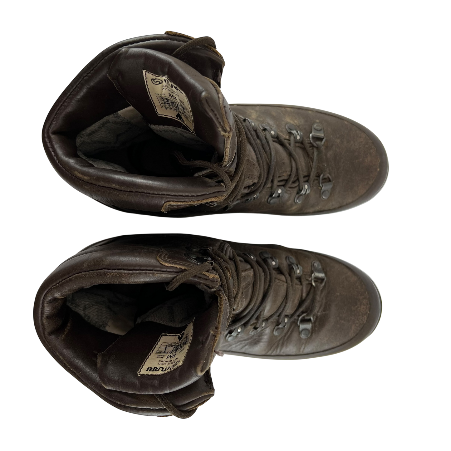 British Army Iturri Brown Cold Wet Weather Combat Boots - Size 8M