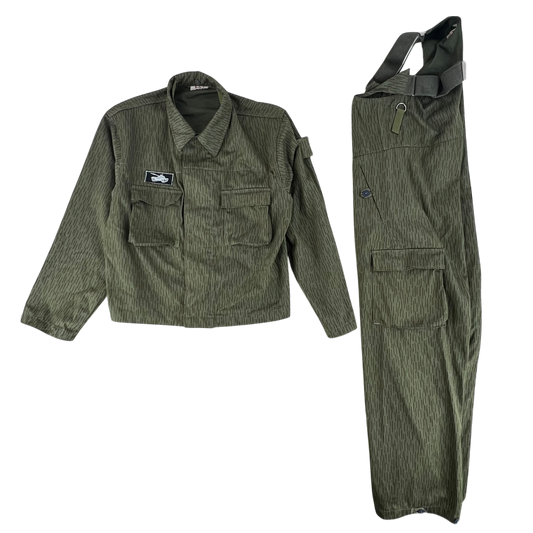 East German Army NVA Raindrop Strichmuster Camouflage Tanker Set - Medium k52