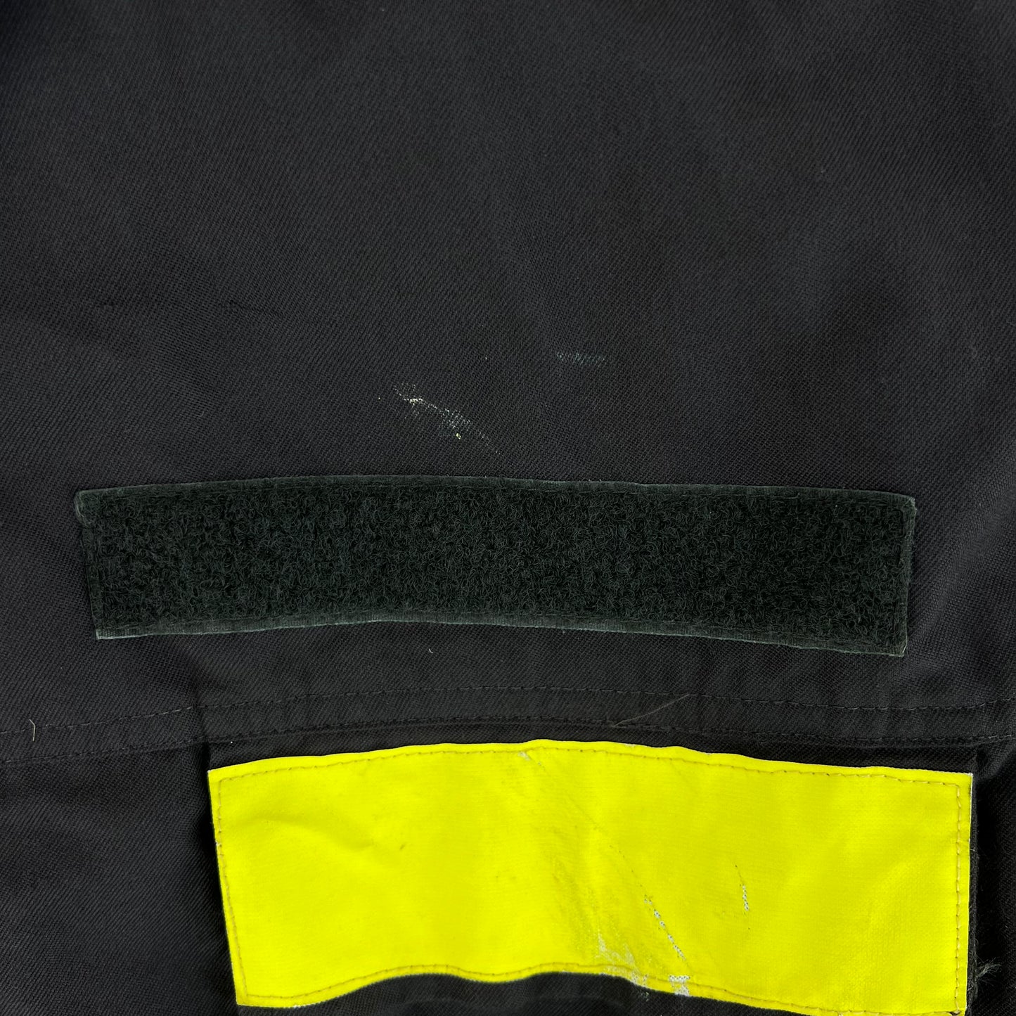 Italian Fire Services Hi-Vis Black Jacket - X Large