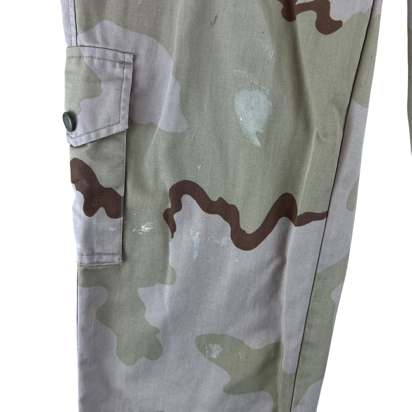 Dutch Army M93 Desert Tricolour Camouflage Combat Trousers - W33 L31