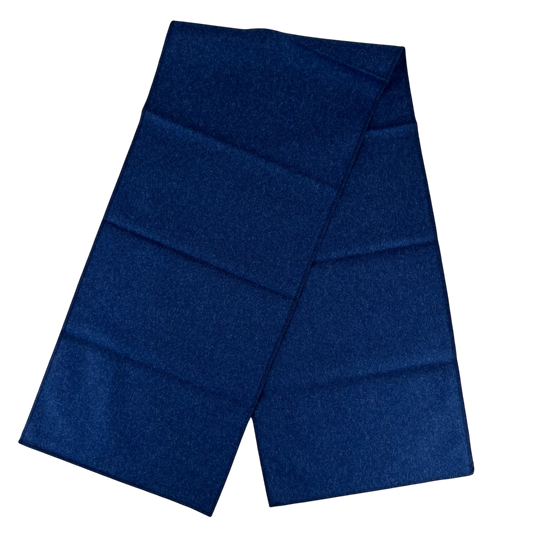 Finnish Navy Wool Blend Scarf