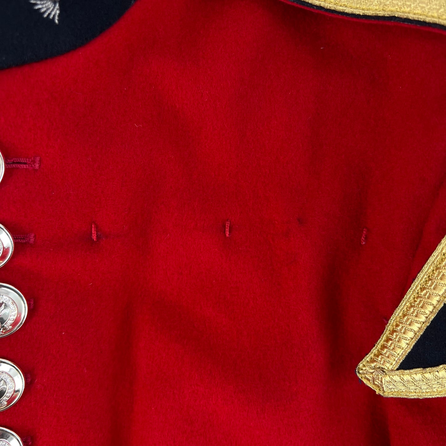 British Army CQMS & Sergeants Bandsman's Tunic Jacket w/ Wings - Welsh Guards - Medium