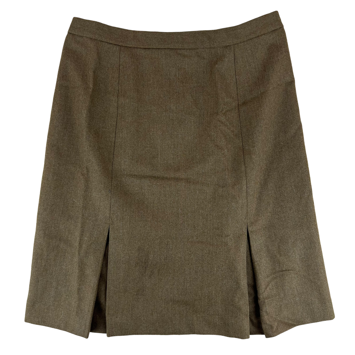 British Army Women's Barracks Brown Ceremonial FAD No. 2 Dress Skirt - W38 L28