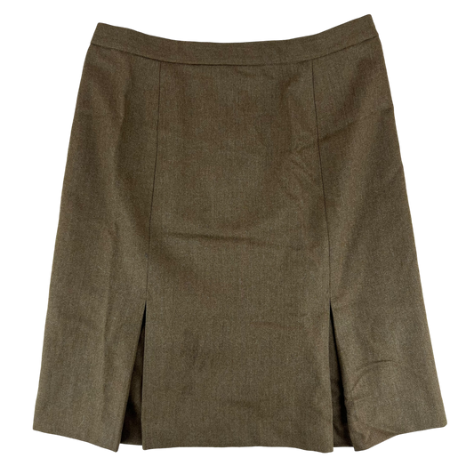 British Army Women's Barracks Brown Ceremonial FAD No. 2 Dress Skirt - W38 L28