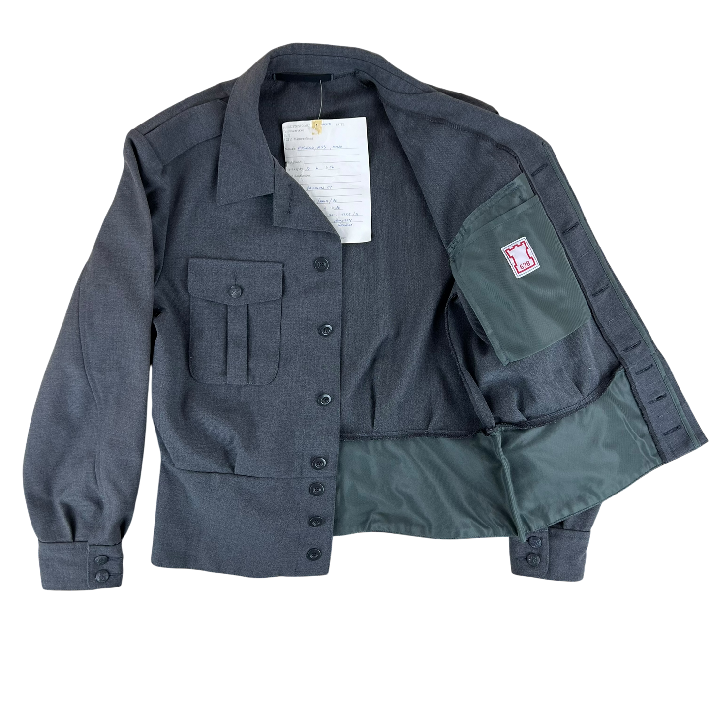 Finnish Army Service M65 Style Jacket - Medium